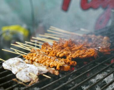 Barbecue in Manila, The Philippines