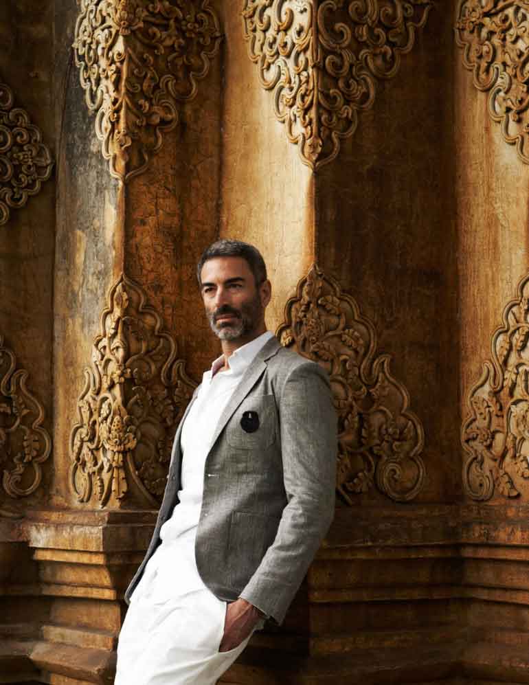 Linen shirt and jacket ISSUE