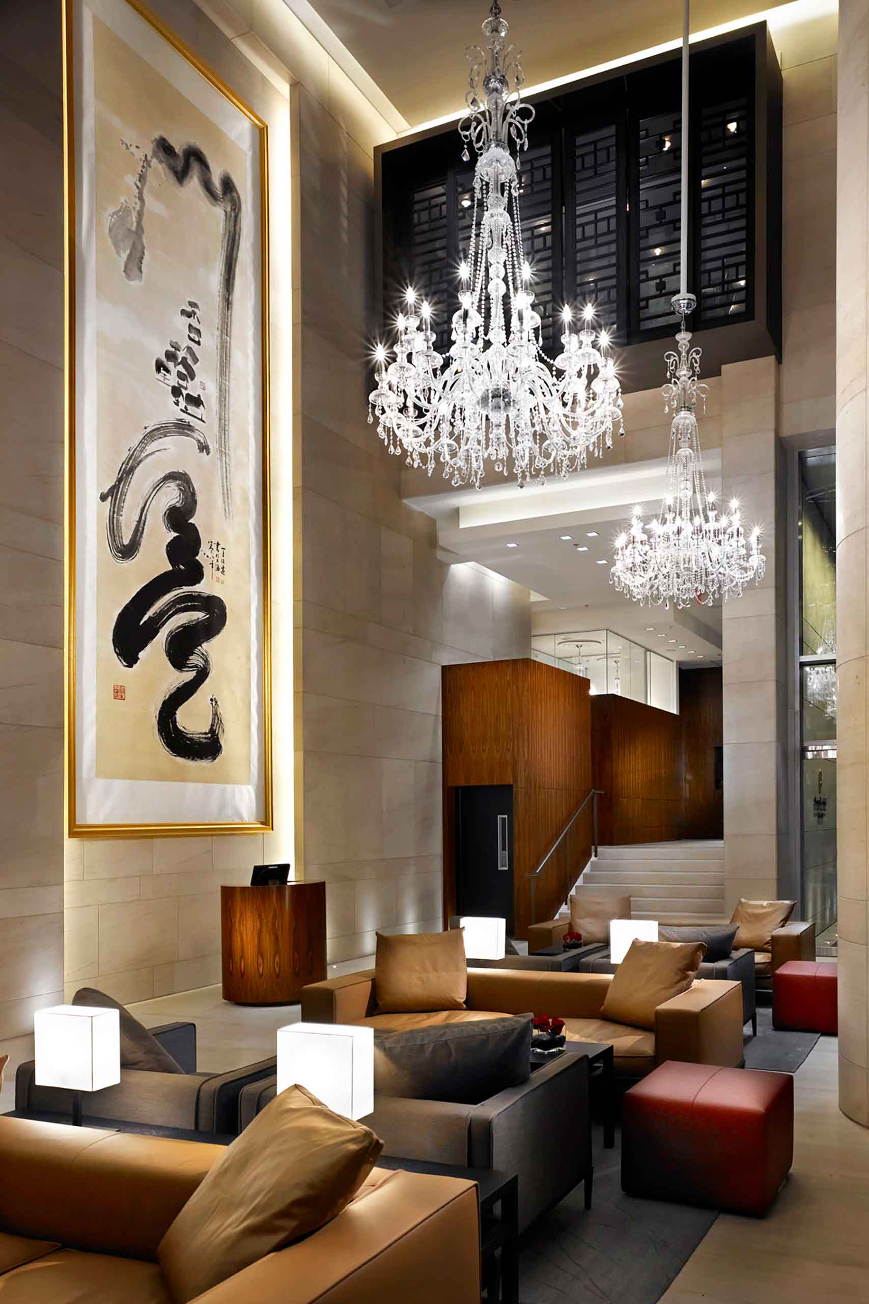 Shangri-La Vancouver lobby