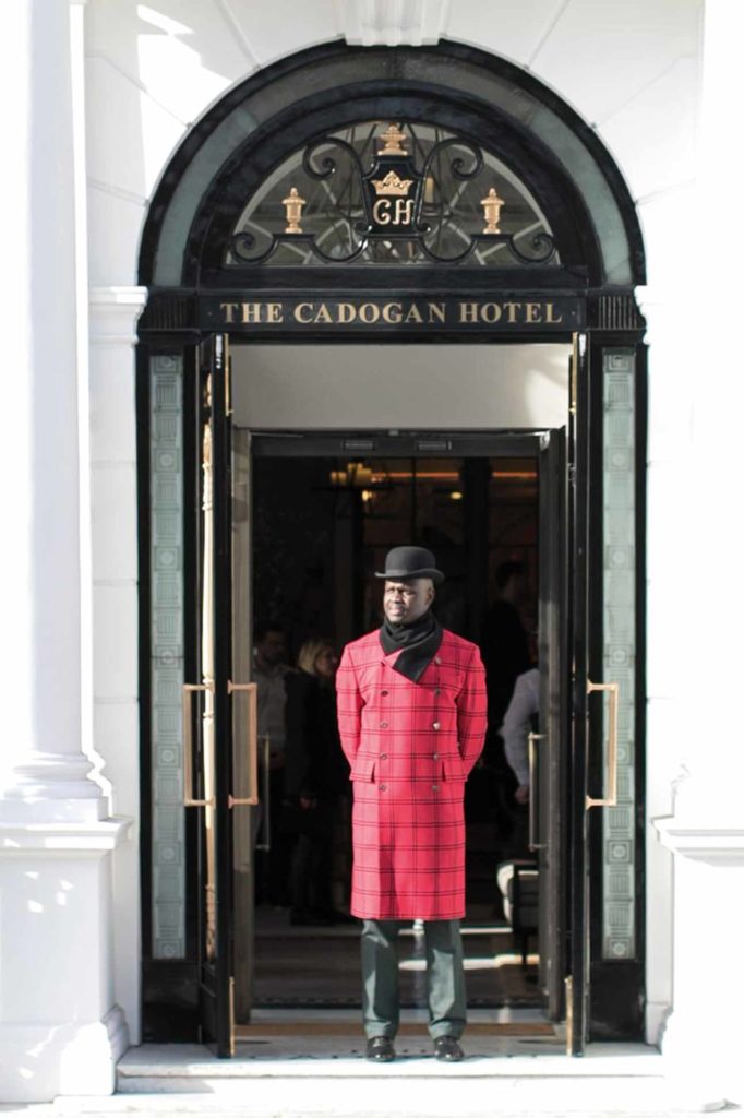 Doorman at Belmond Cadogan Hotel London