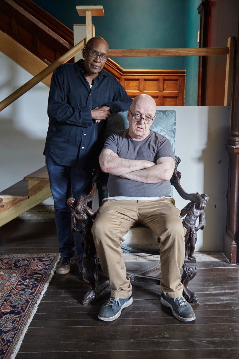 James Fenton and Darryl Pinckney, NYC, New York, USA