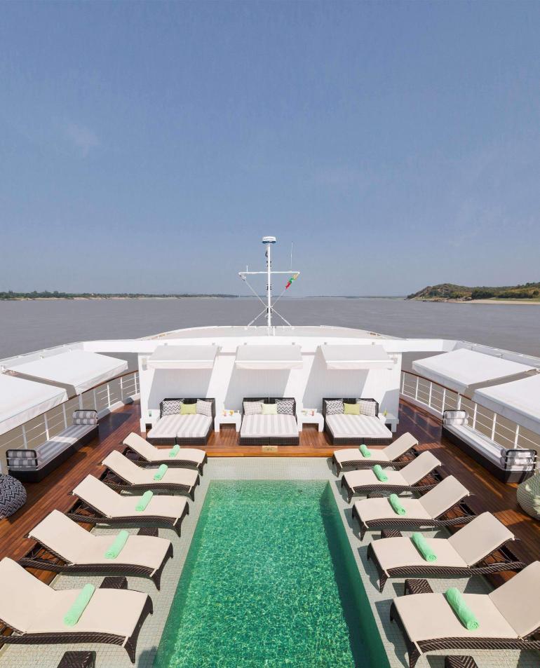 The Strand Cruise, Mandalay to Bagan, Myanmar