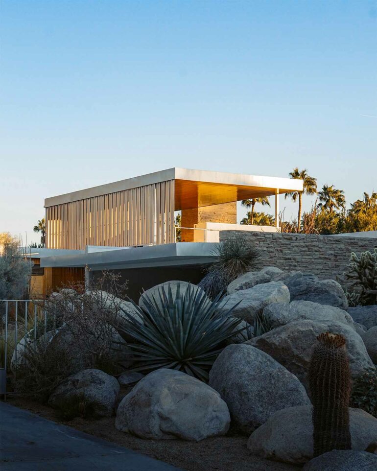 Desert modern, Palm Springs, California, USA