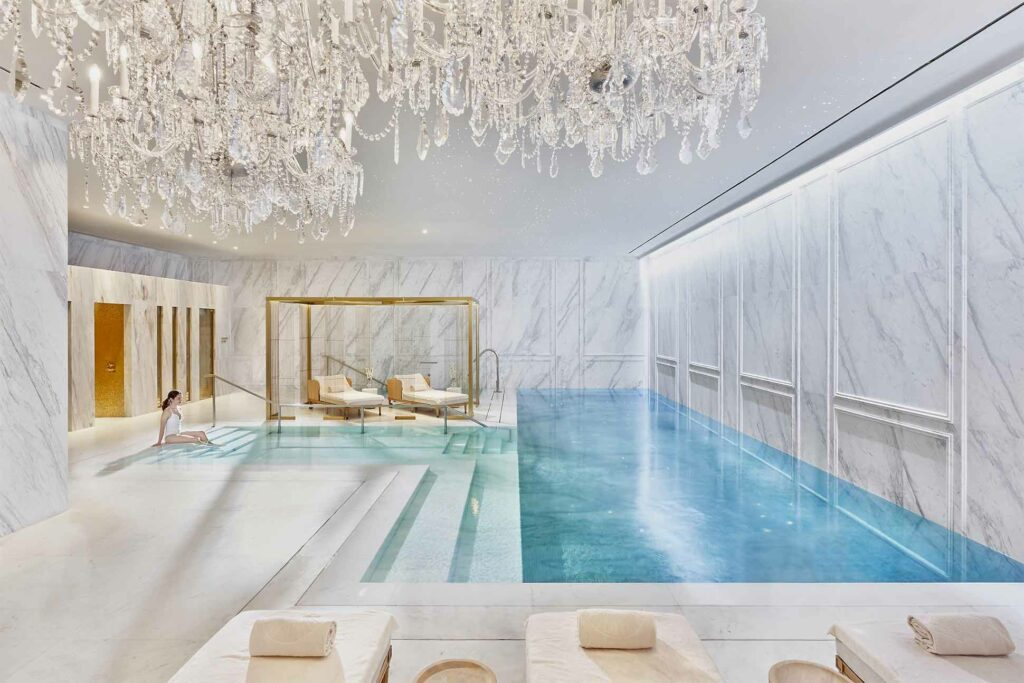 The spa at Mandarin Oriental Ritz Madrid, Spain