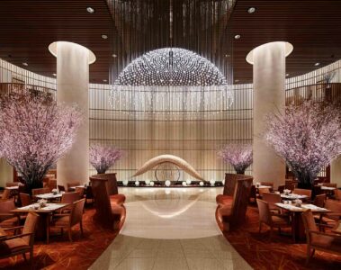 Foyer at The Peninsula Tokyo, Japan