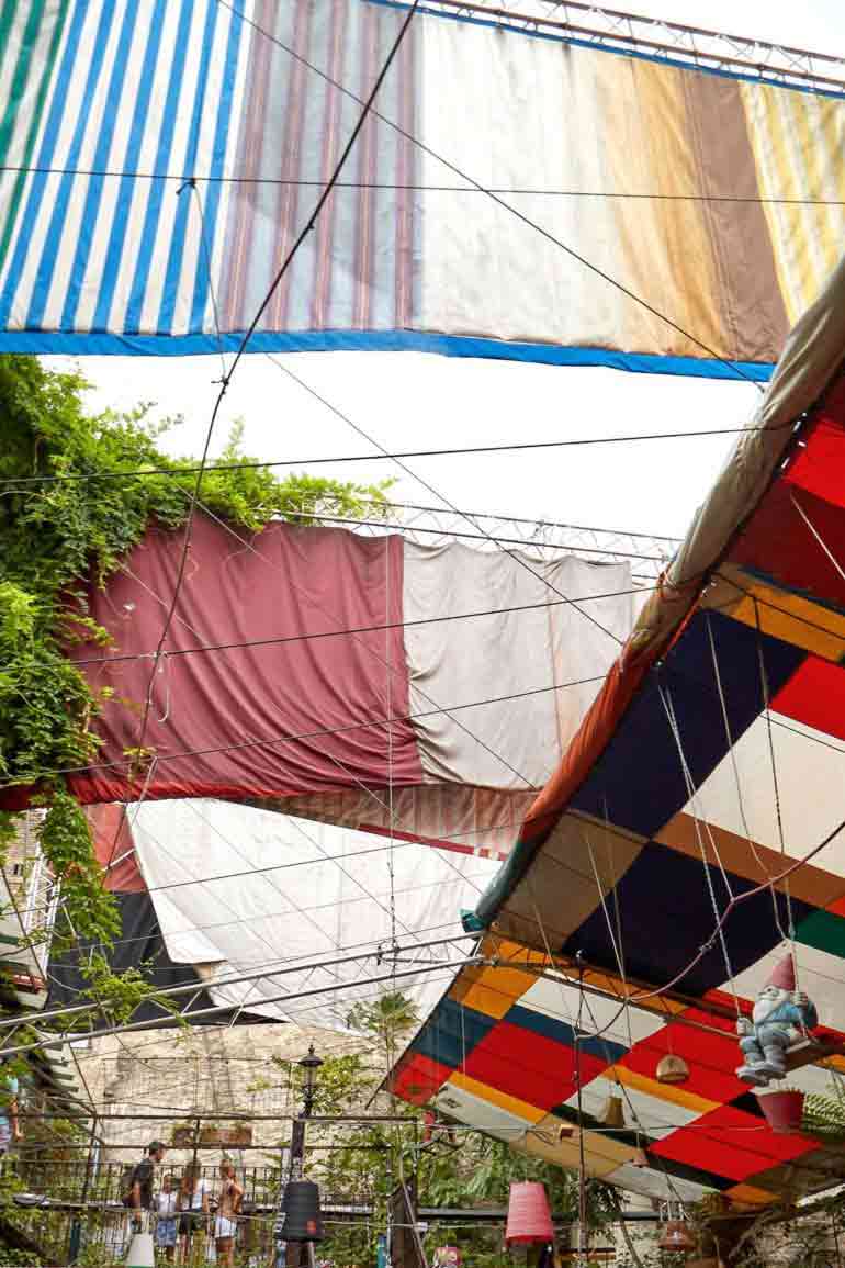 Szimpla Kert ruin bar, Budapest, Hungary