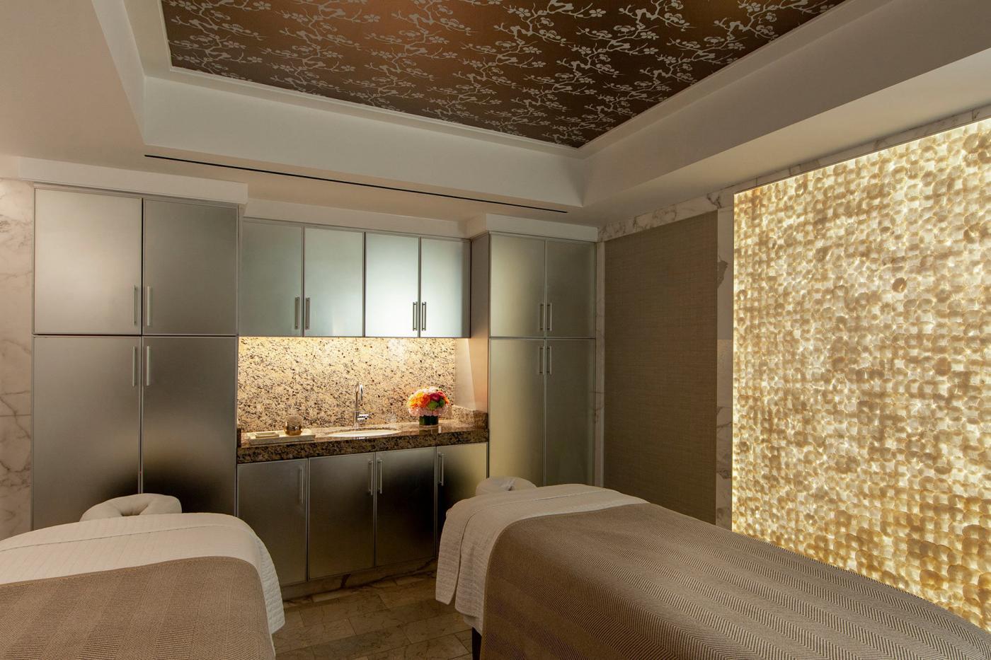 The spa at the Peninsula Beverly Hills, LA, California, USA