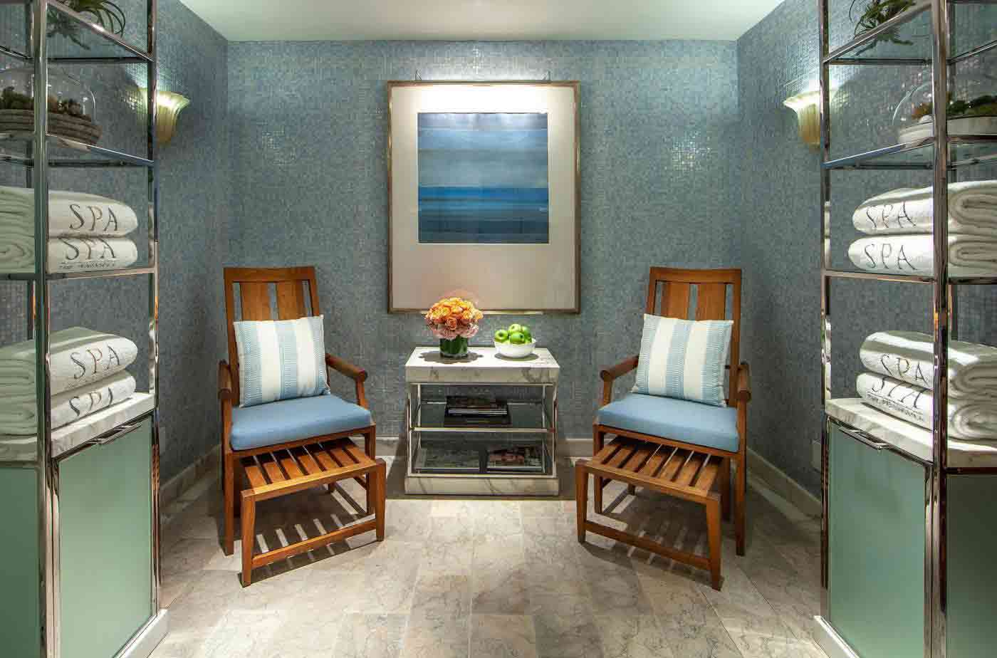 The spa at the Peninsula Beverly Hills, LA, California, USA