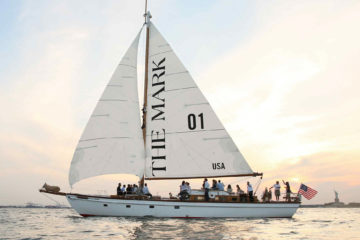 The Mark sailing yacht, NYC, USA