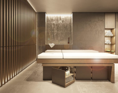The spa at Le Massif Courmayeur, Italy