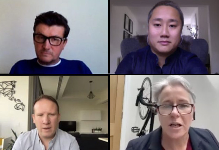 OutThere magazine Experientialist LIVE webinar session about Perpectives, featuring Pippa Dale, BNP Paribas, Simon Lynch, The Luxury Group, Scott Dunn and Imagine Travel, Richard Liddle twopointfour