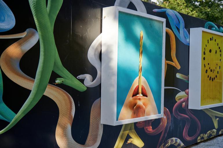 Artwork in Montreal, Canada