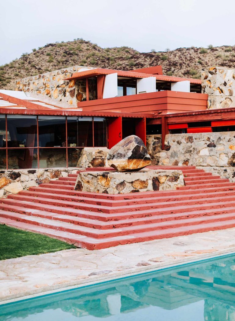 Taliesin West, Frank Lloyd Wright, Scottsdale, Arizona, USA