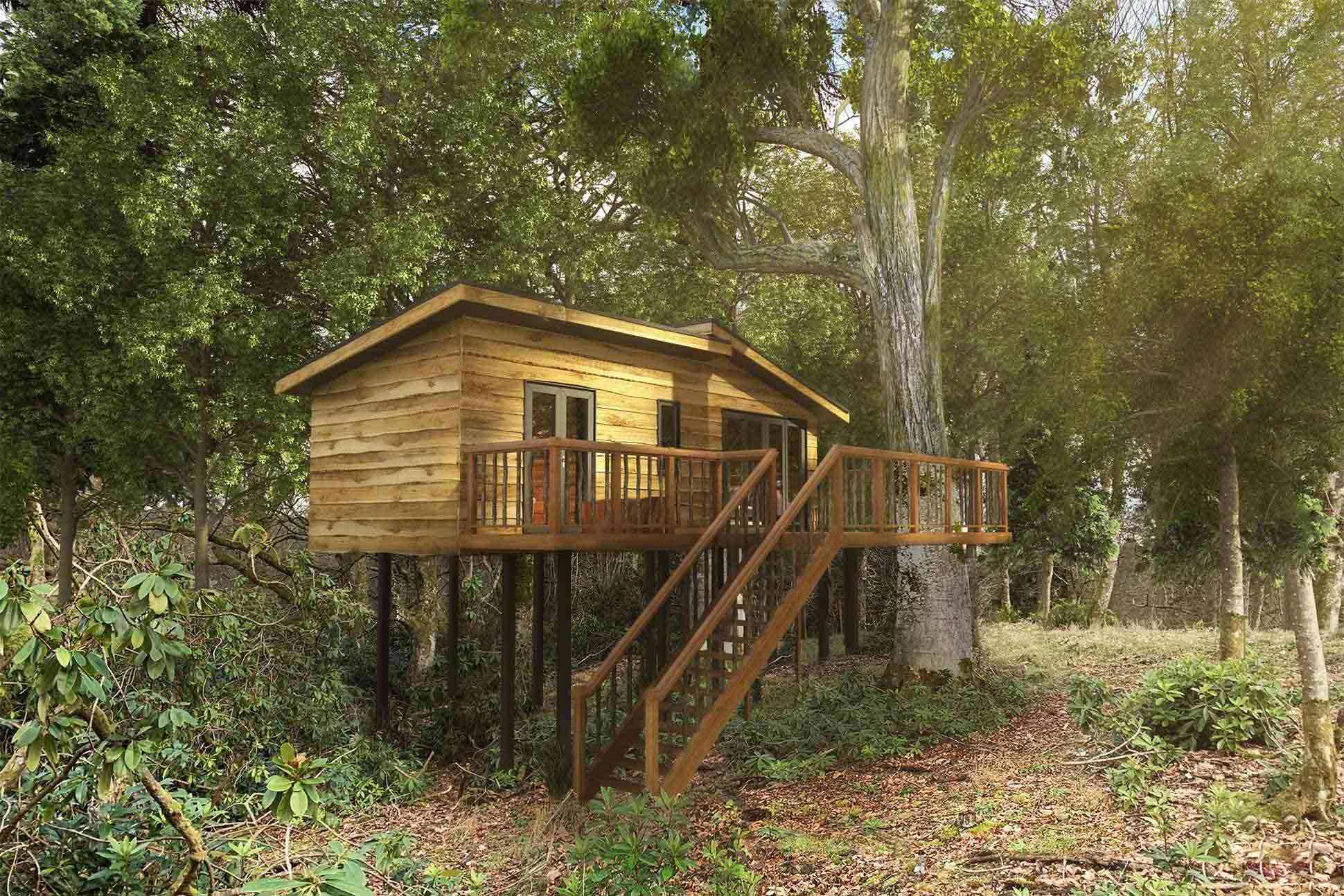 The Treehouses at Lanrick, Scotland