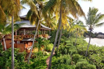 A view of Bali House at Valley Trunk Estate in the British Virgin Islands. Courtesy of Valley Trunk Estate