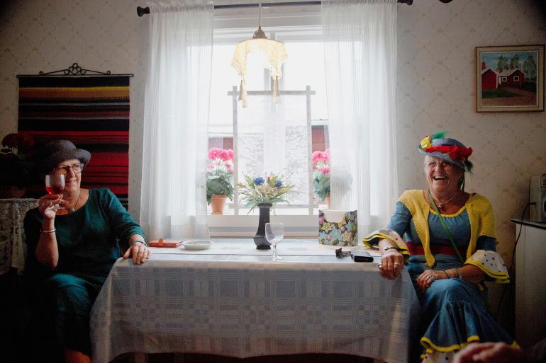 Midsummer in Swedish Lapland Sweden, photography by Martin Perry