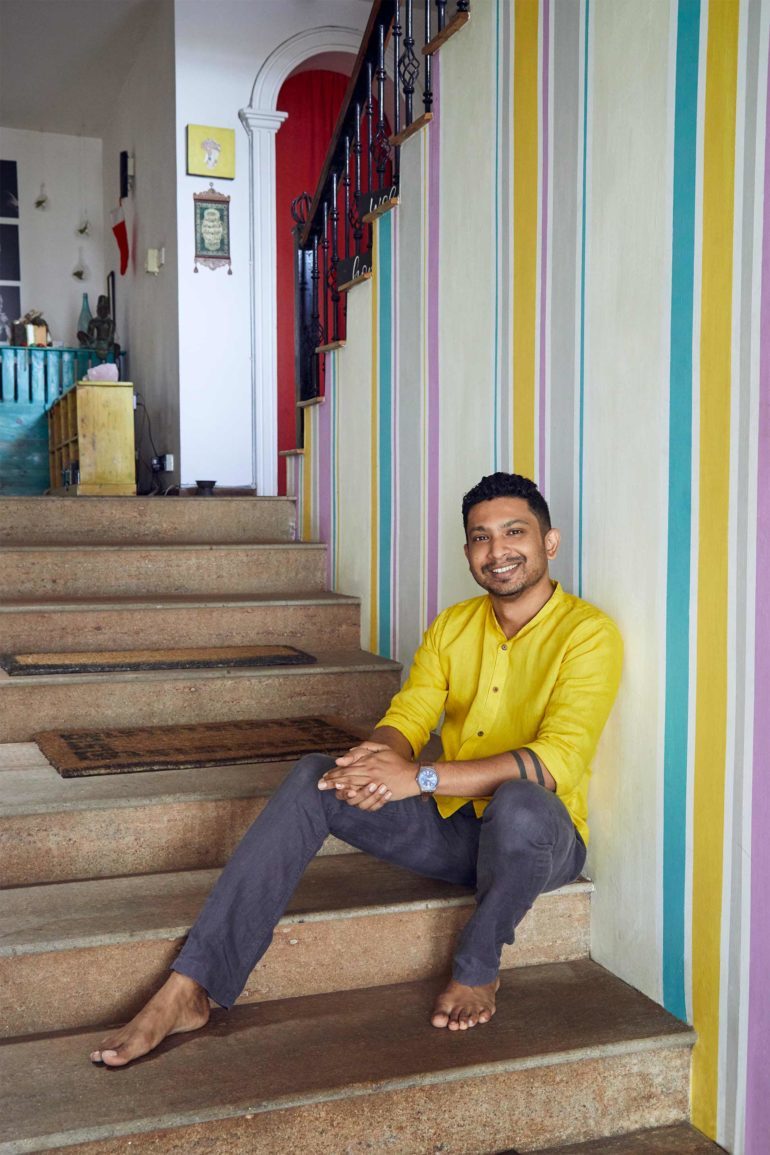 Dinesh Perera, owner of Mahasen by Foozoo, Colombo, Sri Lanka