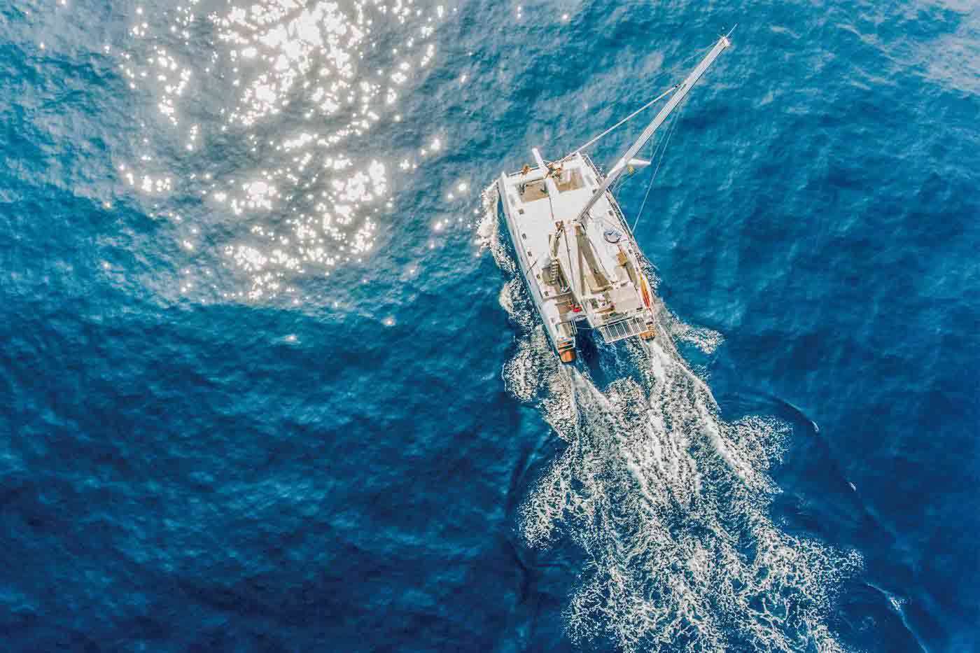 Yachting on the east coast of Sri Lanka
