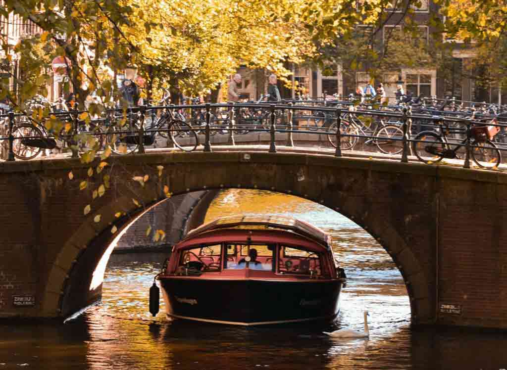 Sofitel Amsterdam, where you can now have socially distanced dining on a boat, if you stay at the Sofitel Legend The Grand