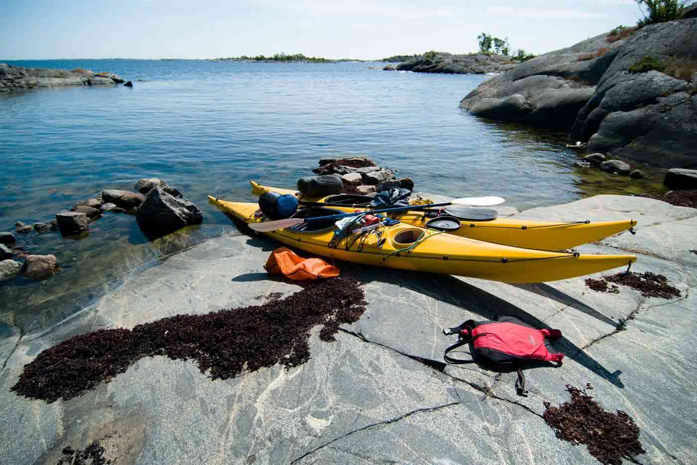 Kayaking in Stockholm, Sweden