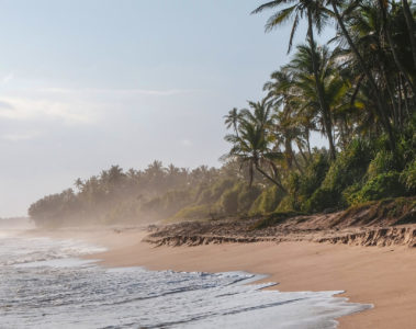 A beach on the east coast of Sri Lanka