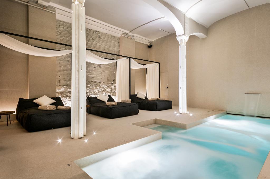 The spa at Yurbban Passage Hotel & Spa, Barcelona, Spain
