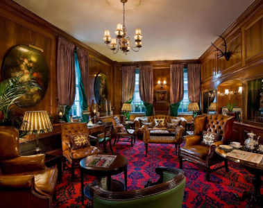 Library at the Chesterfield Mayfair, a Red Carnation Hotel
