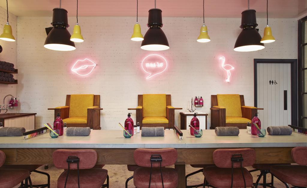 Nail bar at Hoxton Holborn London Hotel