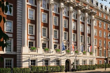 Front of The Biltmore Mayfair, London a Hilton LXR hotels property