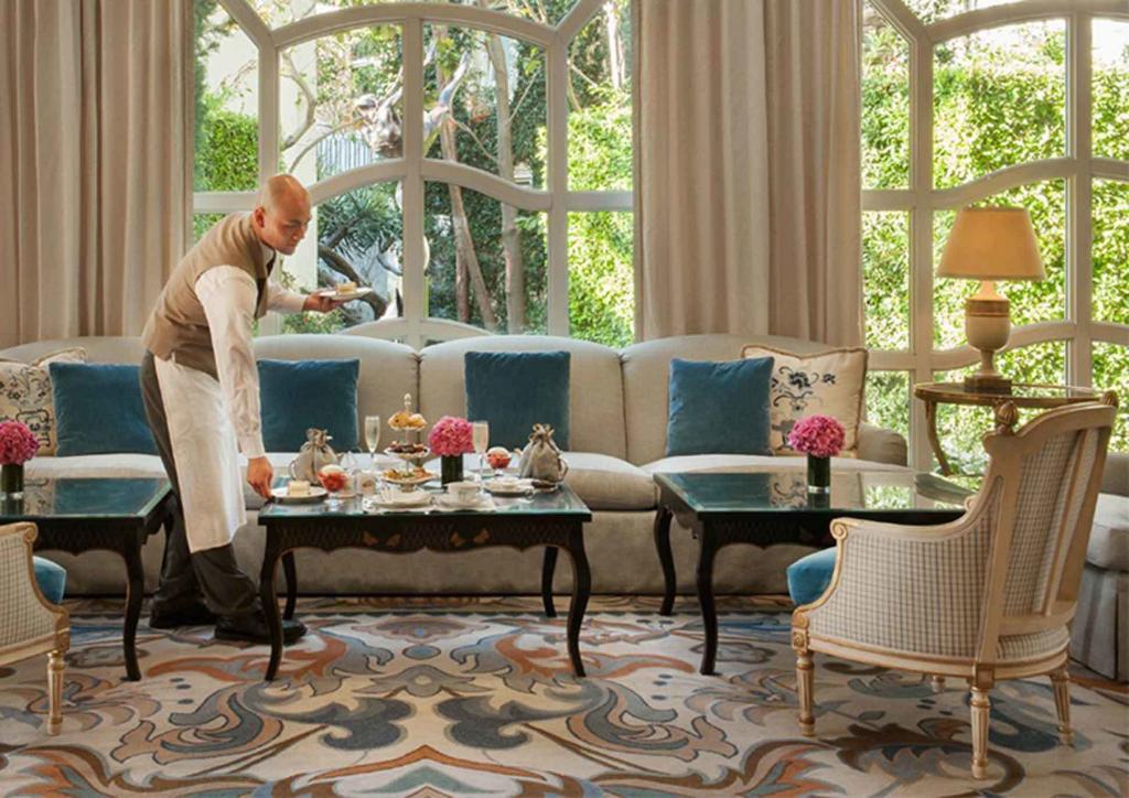 Afternoon tea at The Peninsula Beverly Hills