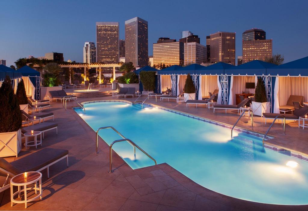 Pool at The Peninsula Beverly Hills