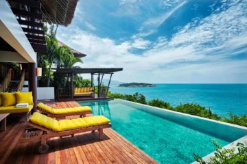 Villa with a view at Six Senses Samui, Thailand
