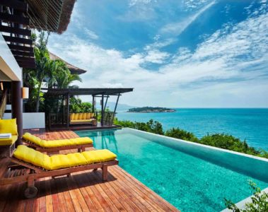 Villa with a view at Six Senses Samui, Thailand