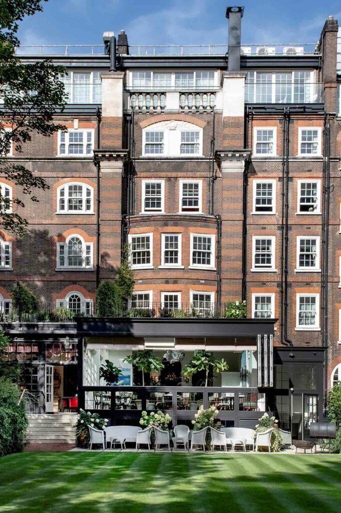 The garden at The Goring, London, United Kingdom