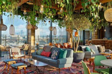 View at Treehouse London Hotel