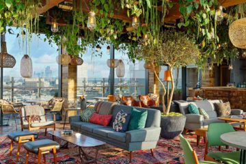 View at Treehouse London Hotel