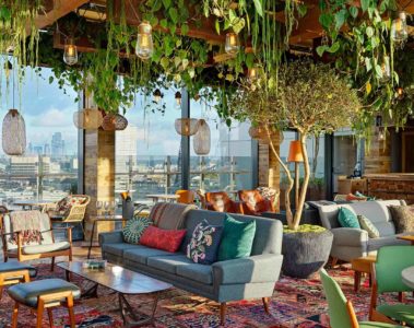 View at Treehouse London Hotel