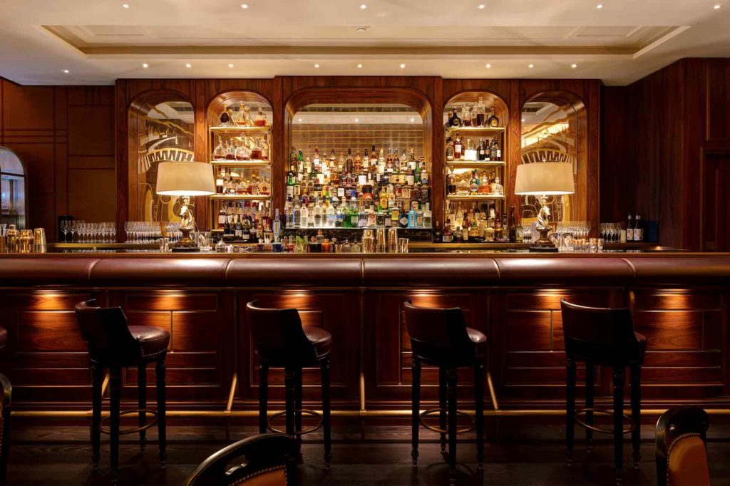 Bar at the Hôtel de Paris, Monaco
