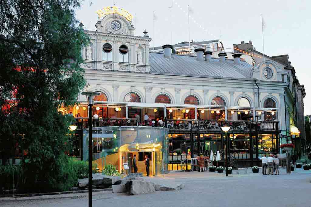 Exterior view of Berns, Stockholm, Sweden