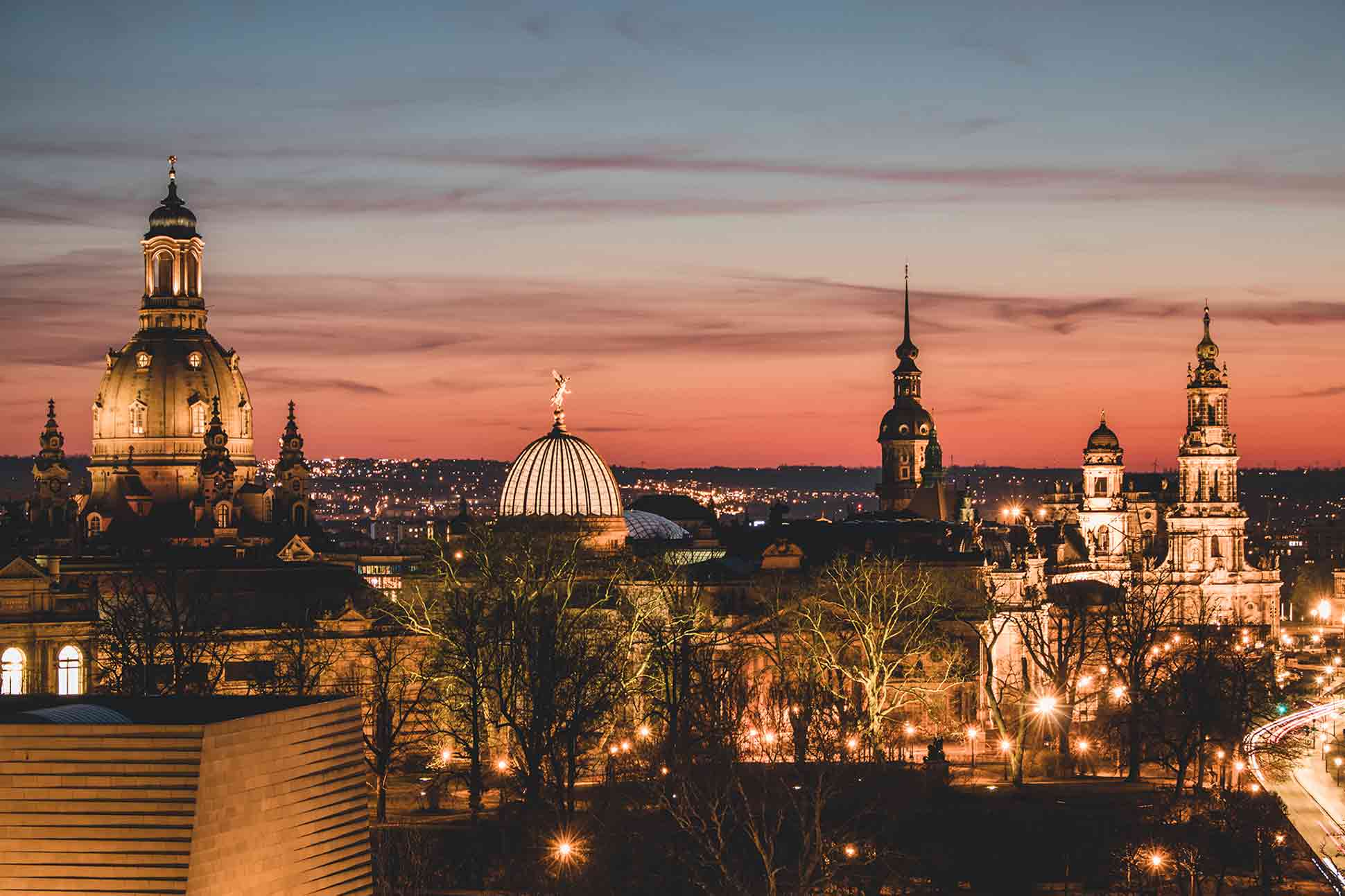 Evening in Dresden