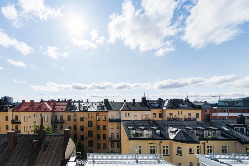 The view from Hellsten Glashus, Stockholm, Sweden