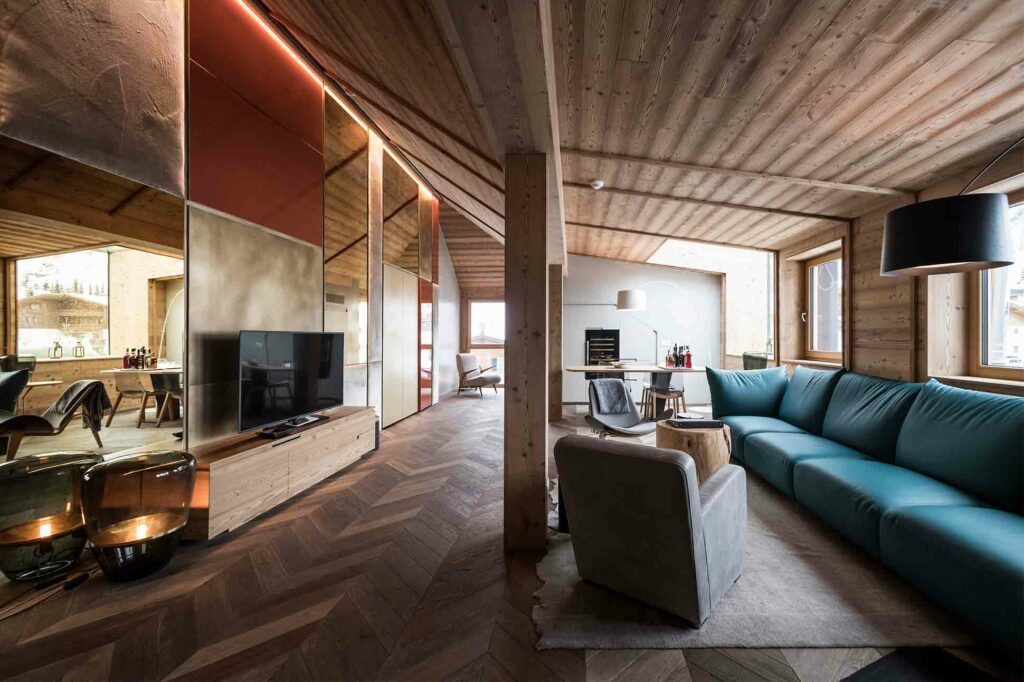 Penthouse Suite at the Rosa Alpina, Alta Badia, Italy