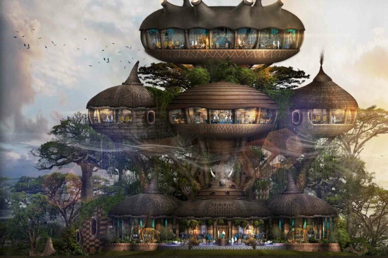 Rendering of Africa – The Colony, Bill Bensley