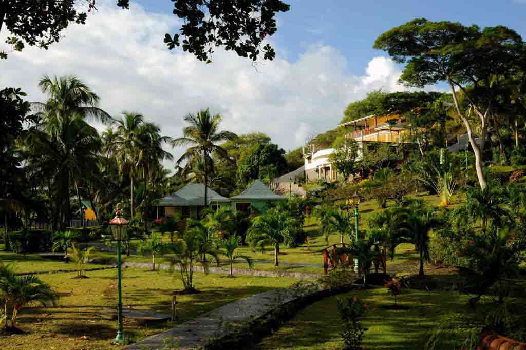 Exterior view of Bequia Beach Hotel, Belmont, Bequia, Saint Vincent and the Grenadines