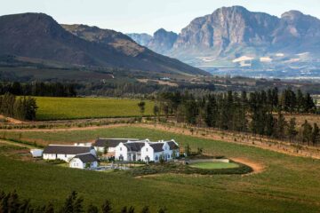 Exterior view of Brookdale Estate, Paarl, South Africa