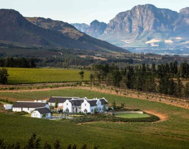 Exterior view of Brookdale Estate, Paarl, South Africa