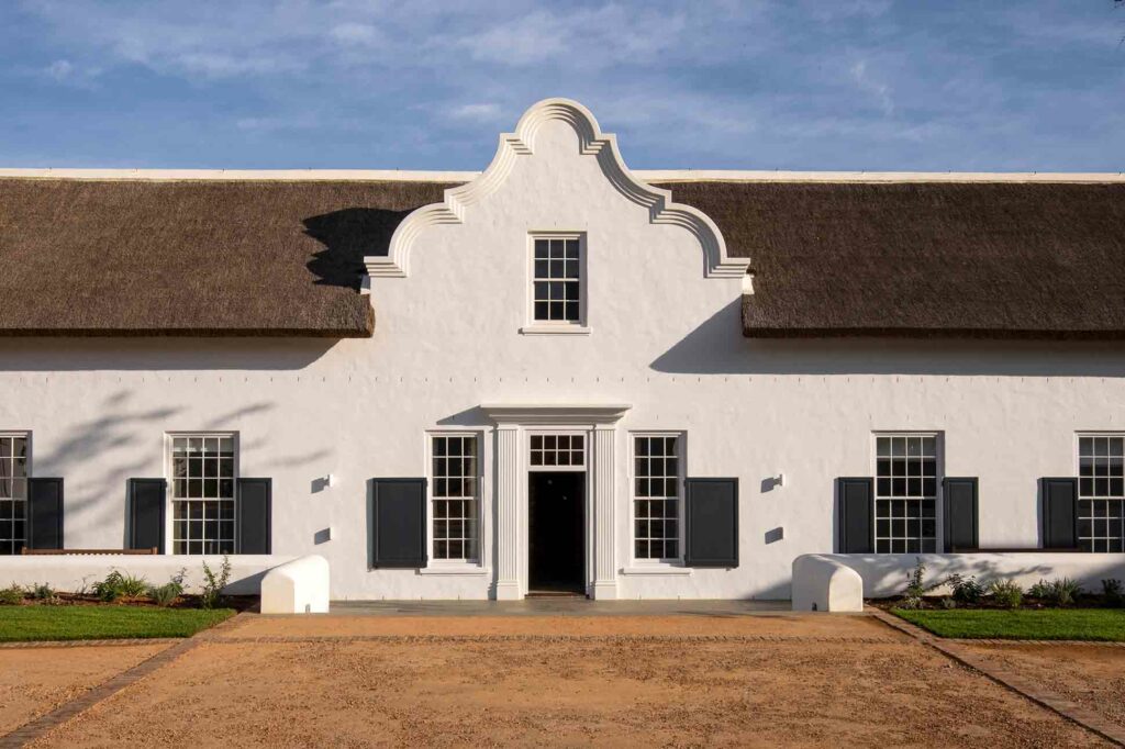 Exterior view of Brookdale Estate, Paarl, South Africa