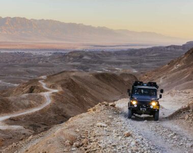 Desert Jeep ride at Six Senses Shaharut, Negev Desert, Israel