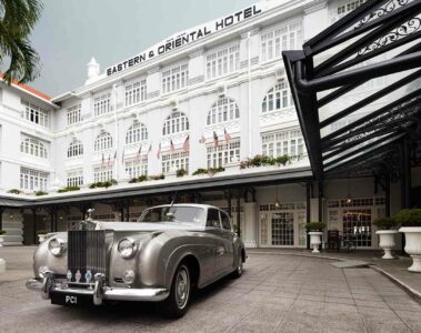 Exterior of Eastern and Oriental Hotel, Penang