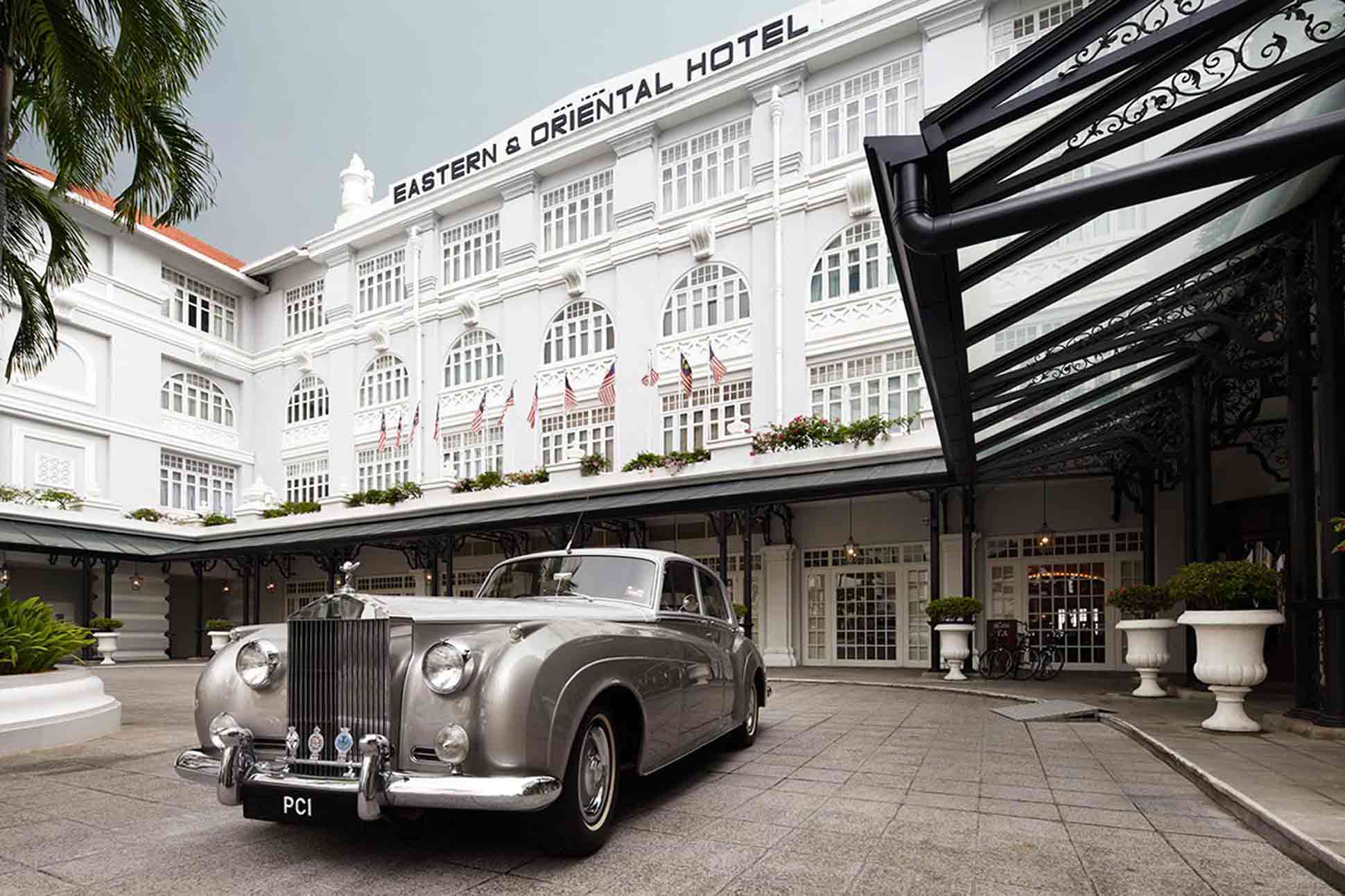 Exterior of Eastern and Oriental Hotel, Penang